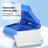 Handheld Fiber Optic Wiping Clip with Water Storage, Oil Removal and Dust-Free Cotton