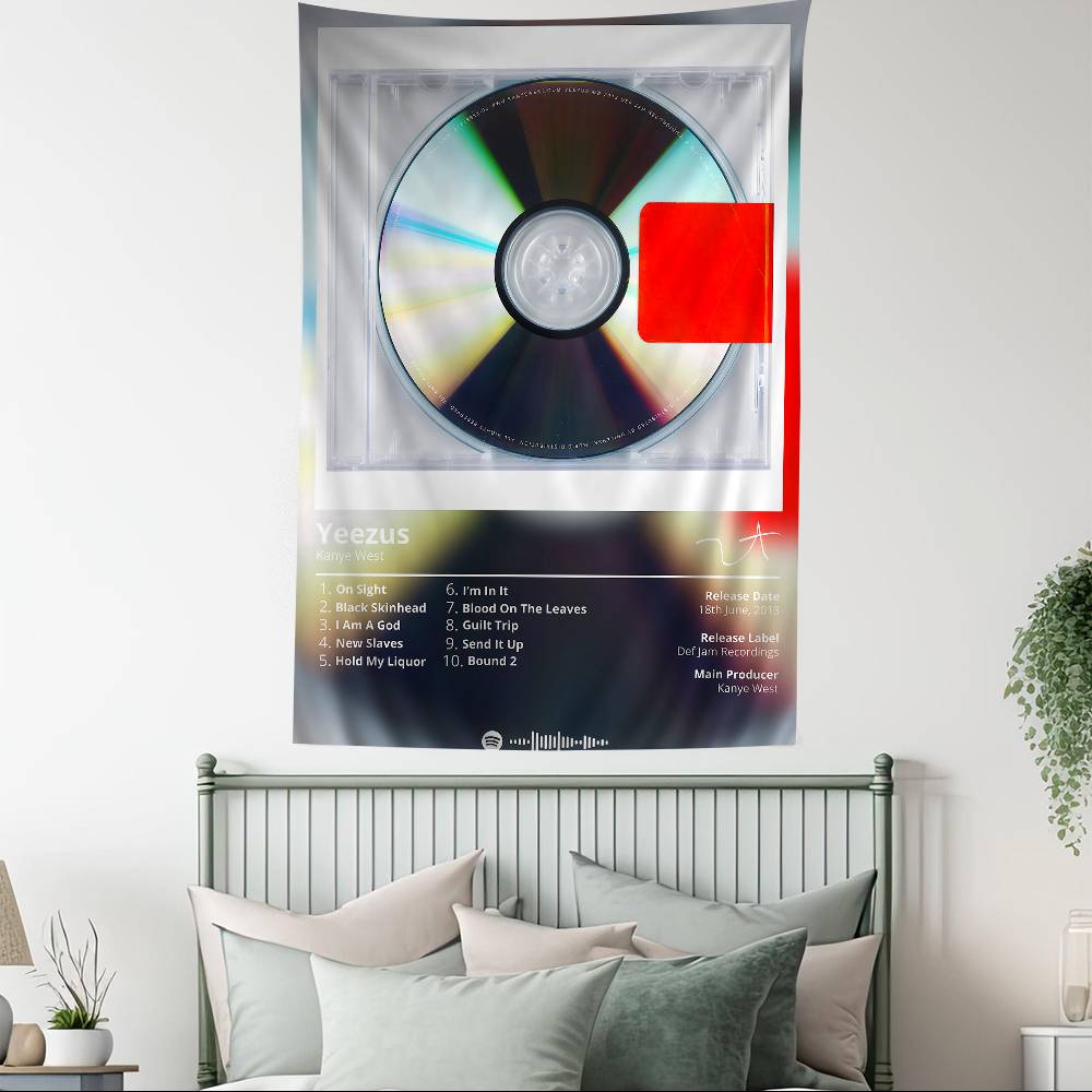 KKanye SINGER Westwebp Colorful Tapestry Wall Hanging Cheap Hippie Wall Hanging Bohemian Wall Tapestries Mandala Sheets