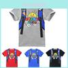 T-shirt con Stampa Cartoni Animati Ryan Toys Review Tessuto Morbido e Confortevole per Bambini