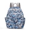 Bedruckter Nylon-Rucksack Studenten-Schultasche Damen Leichter Reiserucksack