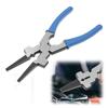 8Inch Welding Pliers Multifunctional High Carbon Steel Flat Mouth Pincers Refined MIG Welding Auxiliary Tool Removing Wire Cut