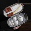 MUTTI Portable Ceramic Travel Tea Set