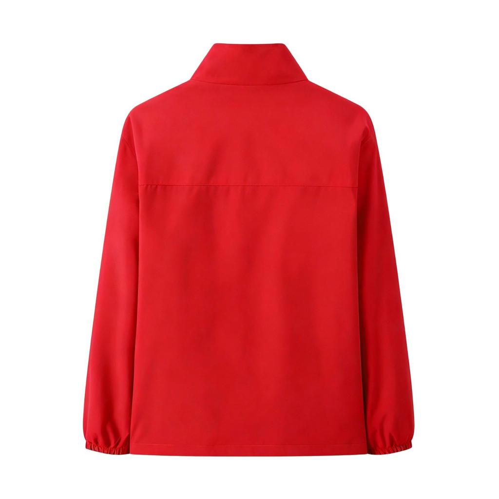 Leichte Damen Outdoorjacke mit Kapuze, Winddicht, Wasserdicht, Weiche Schale, durchgehender Reißverschluss, verstellbare Taschen für Wandern, Camping