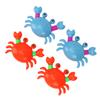 4PCS Juguete Telescópico Cambiante de Forma Juguete de Plástico Color Brillante Peso Ligero Juguete Fidget Tubo para Niños