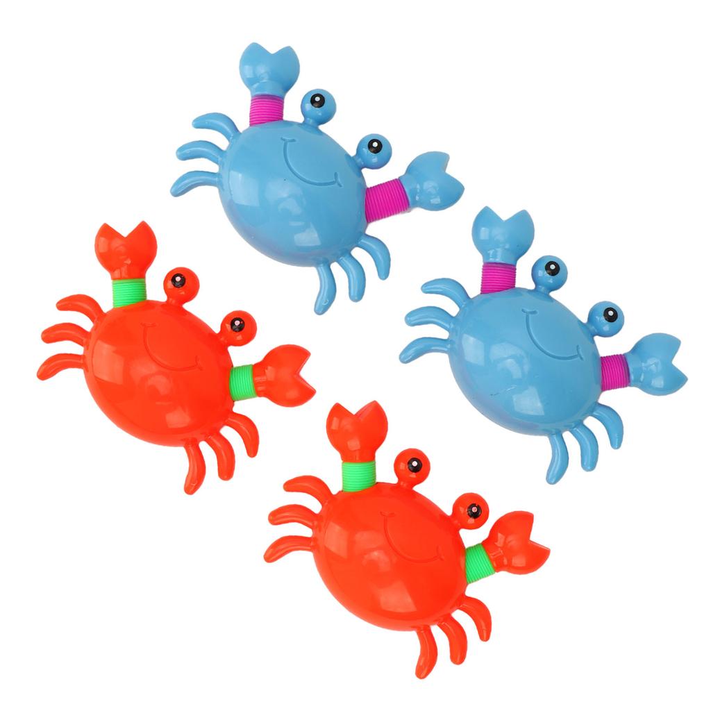 4PCS Juguete Telescópico Cambiante de Forma Juguete de Plástico Color Brillante Peso Ligero Juguete Fidget Tubo para Niños