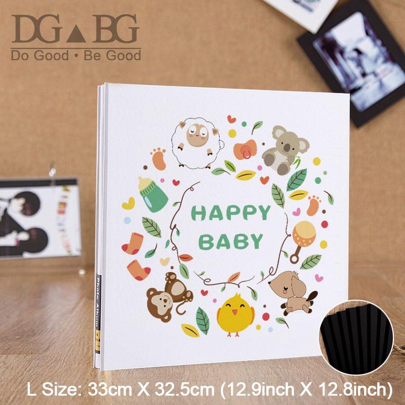 

Magnetic Self-Stick 40 Pages Photo Album Family Album Hand Made DIY Albums Holds 3X5 4X6 5X7 6X8 8X10 Photos Gift