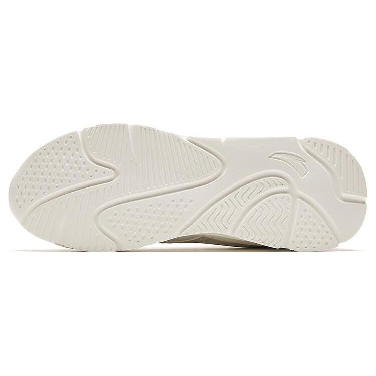 New Anta Little Millennium Abrasion Resistant Slip Resistant Low Top Casual Shoes Men's Gray White 912348826-7