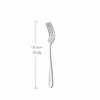 Buyer Star Dinner and Pasta Forks, Set of 6, 18.5cm, High-Quality Stainless Steel, Mirror Finish, Dishwasher Safe, Silver