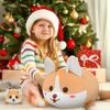 Puffpals Corgi Dog Plush Pillow Set, Fluffy and Squishy, Perfect As a Gift