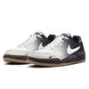 Nike Full Force Gray Shadow Slip Resistant And Breathable Low Top Skateboard Shoes Men's White Black HJ7262-100(Team366-)