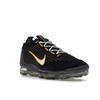 Nike Air VaporMax 2021 Flyknit Black University Gold Men Sneakers Dark-Grey White DH4086-001