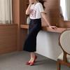 New Arrivals Open Run Women Rayon Long H Line Skirt