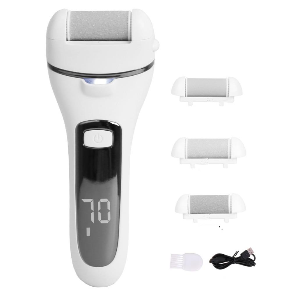Rechargeable Electric Foot Sandpaper Professional Foot File Electric Callus Remover  Massage Parlor
