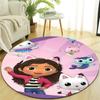 1pc Gaby's Bubble House2 Design Printed Area Round Carpet for Bedroom Living Room Home Decor Rugs Mat Non Slip Mat Rug for Bedside