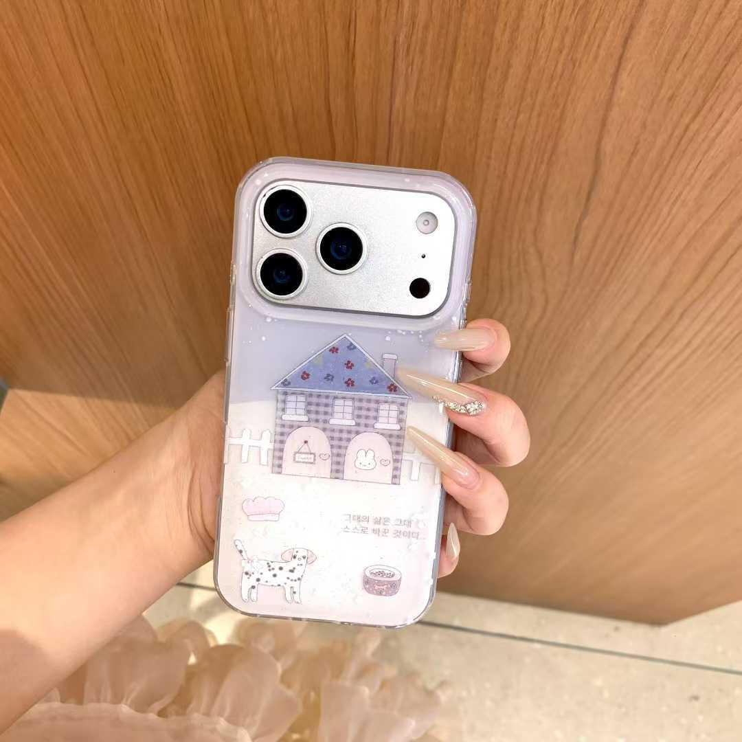 

Luxury Glitter Dog iPhone 17 Pro Max Case for Girls iPhone 17 Pro Max