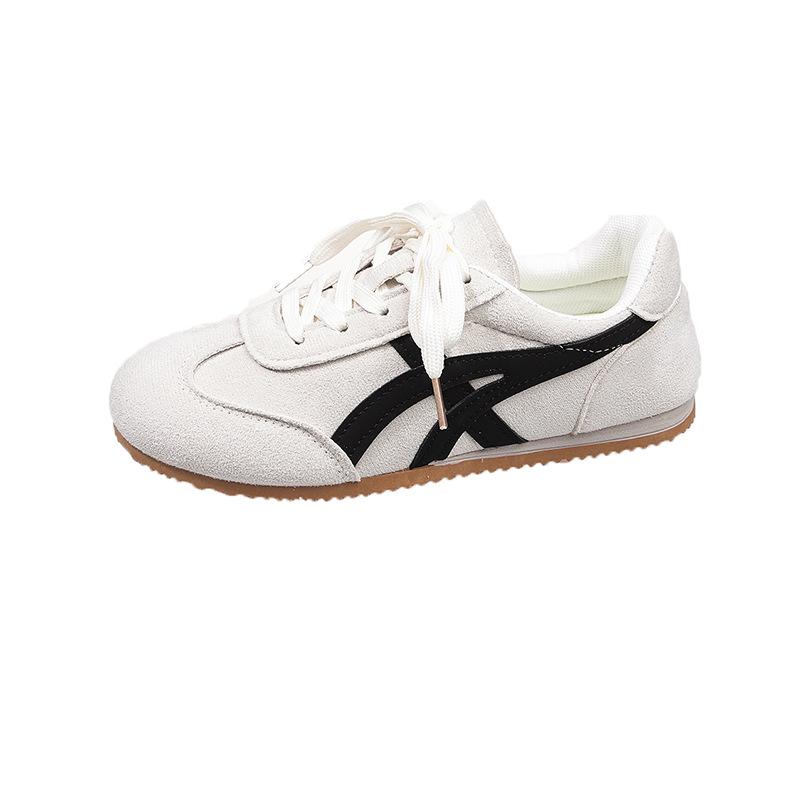 Forrest Gump shoes flat women's shoes 2025 German training shoes versatile new spring and summer retro feet small casual sports shoes