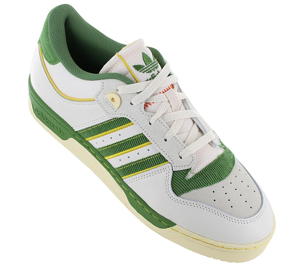 Adidas Originals RIVALRY 86 LOW - Men's Sneakers Shoes Leather White FZ6318 ORIGINAL