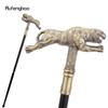 Yellow Tiger Fashion Walking Stick Decorative Cospaly  Cane Halloween Mace Wand Crosier Performance Stage Cane 90cm