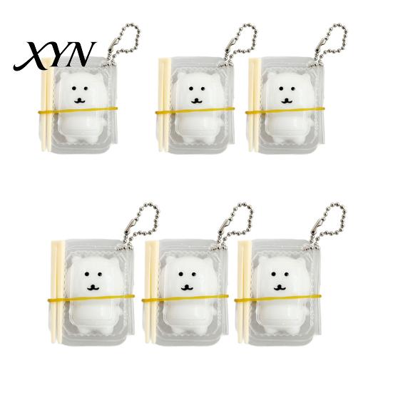 Squeeze Stress Ball 1/2/3Pcs Relief Bear Toy with Clear Box & Chopsticks, Cartoon Bento Toy, Slow Rising Sensory for Anxiety Reduction Focus Aid