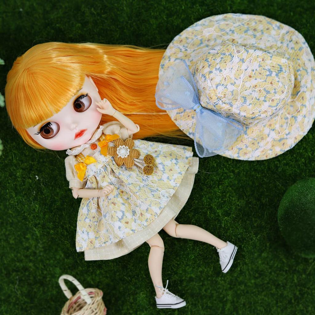 ICY Fortune Days BJD Movable Matte Customization Hinamatsuri 4 Pupil Colors Makeup 19 Improved Doll, Body, Skin, Practice, Gift, + Hand-Painted +