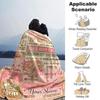 21St Birthday Celebration Customize Your Name Blankets Comfortable Soft Lightweight Allseason Multipurpose Blanket For Picnics Sofas Offices Beds