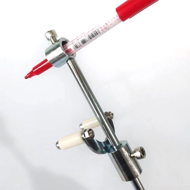 Nuovo strumento per marcare parallelamente sopracciglio ruota auto lamiera riparazione ammaccature materiale acciaio inossidabile 0-20 cm regolabile portatile durevole