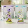 Building Blocks Assembling Toys Eternal Flowers Roses Sunflowers Ornaments for Girls Gifts for Desktop Ornaments