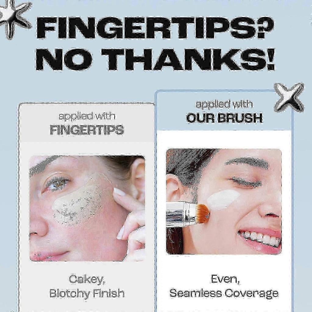 Premium Korean Color-Changing Foundation: Blanc Cover Cream Stick V White