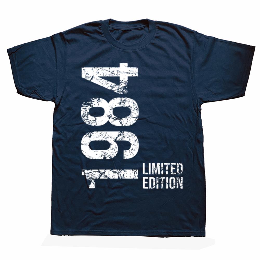 Funny 1984 Limited Edition 42 Years Old 100 Cotton Tshirt Men Womens Fashion Casual Tshirt Loose Oversized Streetwear T Shirt