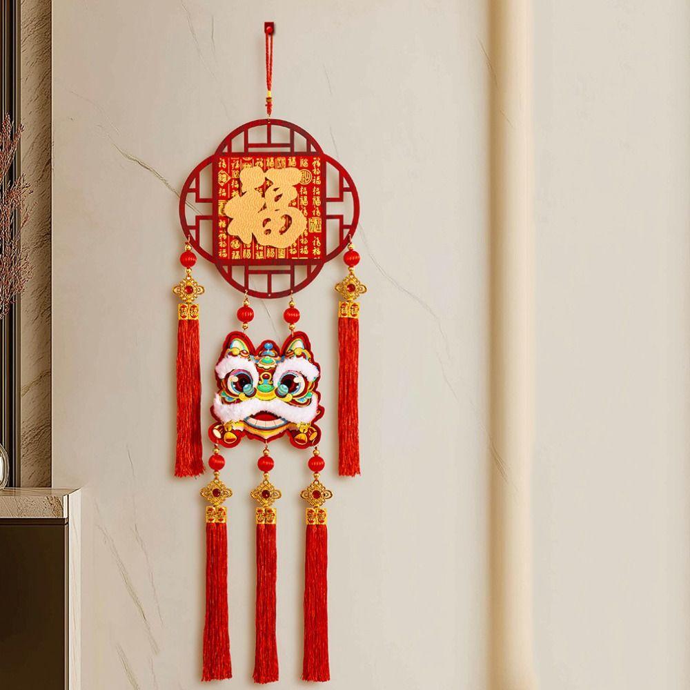 Traditional Spring Festival Pendants Reusable Festive Hanging Ornaments  Entry Door