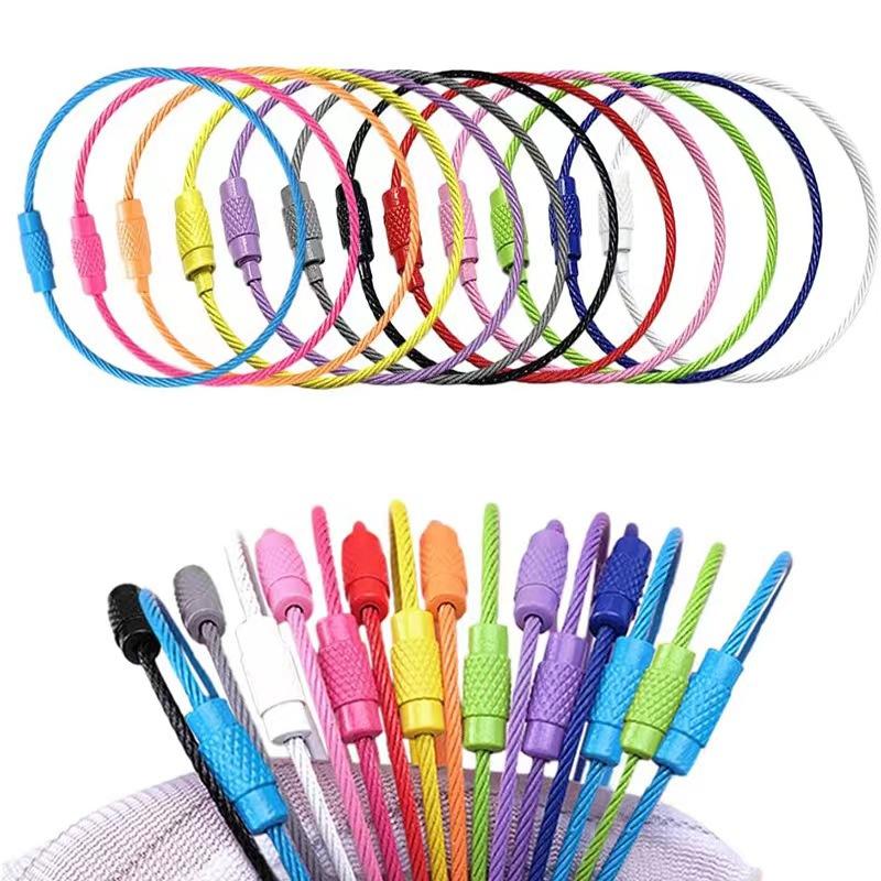 1 stk Fargerik Bagasjelappklemme i Rustfritt Stål Slitesterk og Enkel å Installere Perfekt for Reise og Daglig Bruk