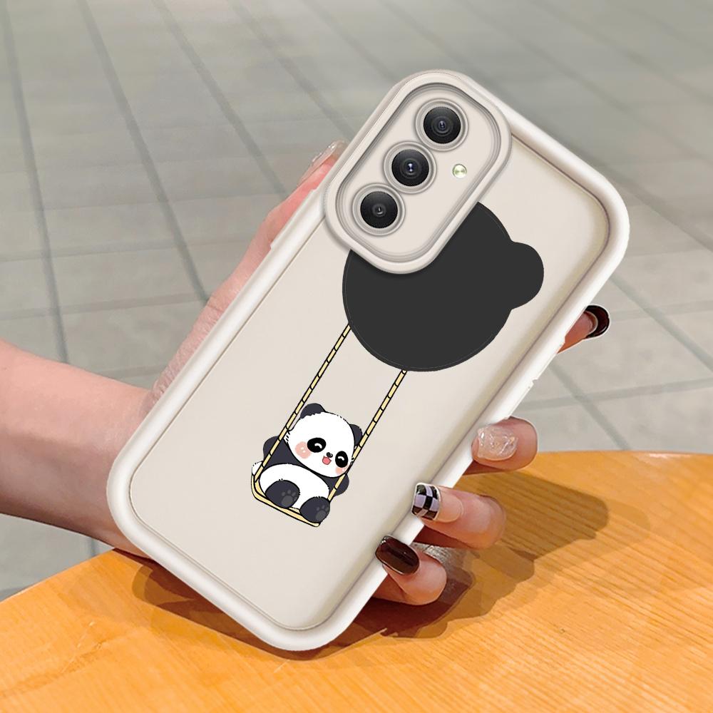 Soft Silicone Square Ladders Cartoon Pattern Full Cover Camera Protection Shockproof Case for Huawei Honor Xiaomi Redmi Samsung