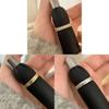 Copper Geometric Zircon Open Ring Womens Stylish Accessory For Office Wear