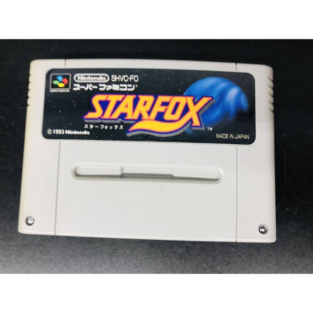 Used Star Fox SFC SNES Super Famicom SHVC-FO tested working Nintendo Shooter NTSC-J Super Nintendo Cartridge