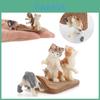 Creative Cat Model Figurine Pvc Collectible Desk Decor For Pet Lovers