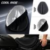 Funda de Cojín para Asiento de Motocicleta de Gel de Panal 3D Transpirable Aislamiento Térmico de Verano para Soporte de Conducción Cómoda