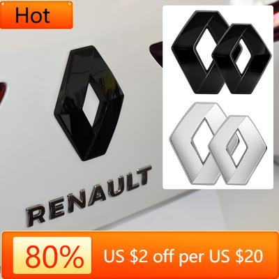 2026 Het För Renault Interiördekaler Bilhuv Framgrill Emblem Baklucka Logotyp Skydd Dekoration För Renault Loguna Duster Zo