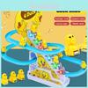 Electric Duck Track Toy With Slides And Cute Duck Characters Safe And Fun Playtime