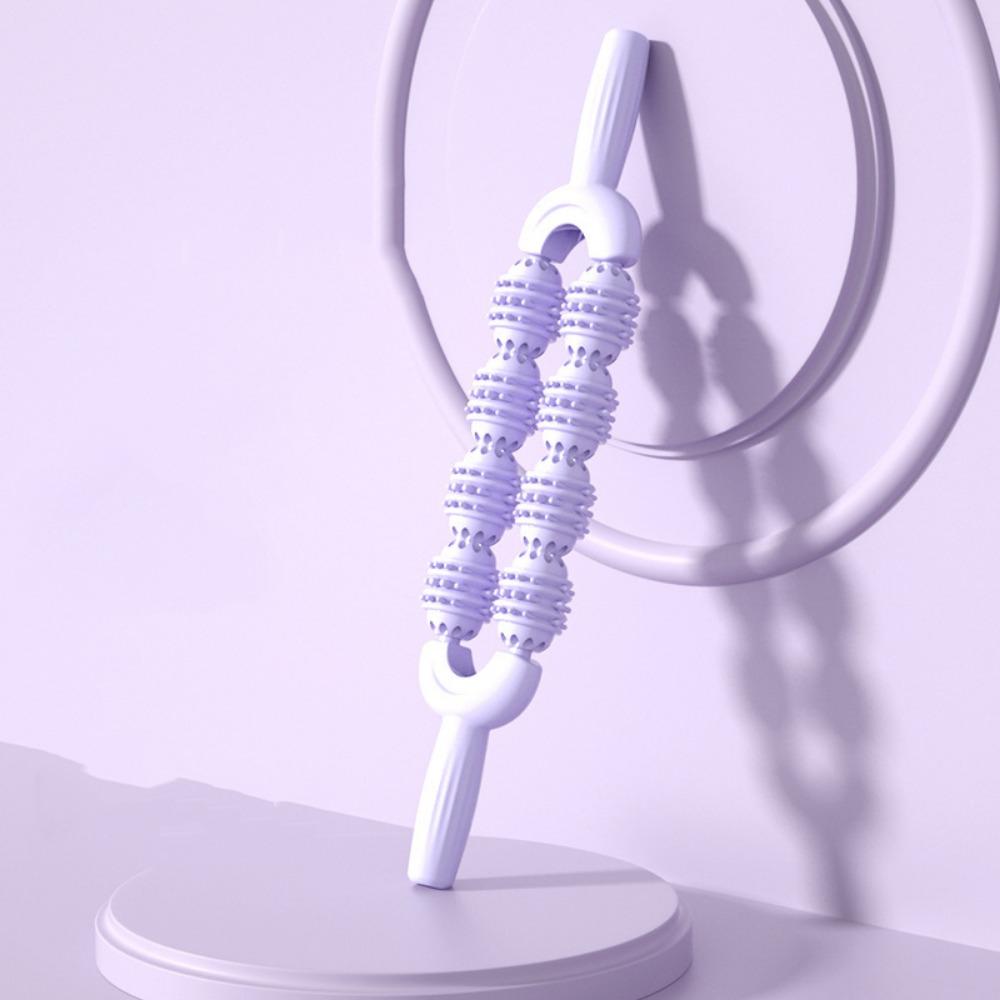 Multifunction Roller Ball Massage Stick Anti Cellulite Fascia Stick Yoga Massage Stick  Calves