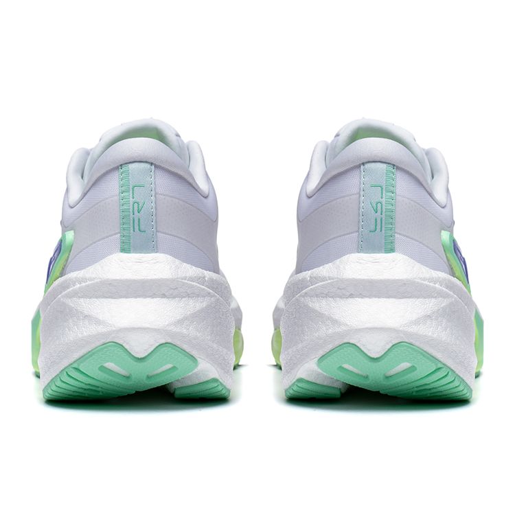 LiNing Lightning 7 Lightweight High Resilience Durable Low-Top Running Shoes Men sneaker White Purple ARZT003-18