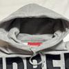 [USED] Supreme Big Appliqué Logo Sweatshirt Hoodie