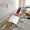 Curved Working Surface Mud Trowel Stainless Steel Putty Spatula  Painter