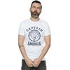 Marvel Mens Captain America Collegiate T-Shirt