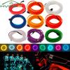 1M/2M/3M/5M Cars Interior Lighting LED Strip Decoration Garland Wire Rope Tube Line Flexible Neon Lights Bar USB Drive Dome Lights 6
