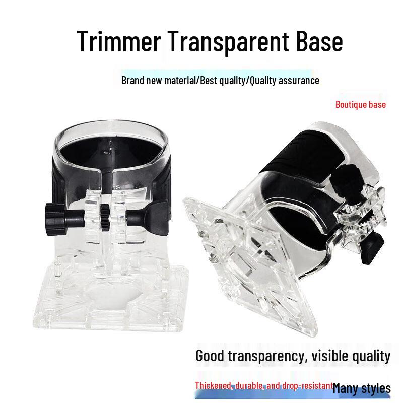 Router Trimmer Dust Shroud with Adapter