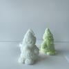 Epoxy Handmade Soap Mold Snowman Decoration Candle Mold for DIY Soap Decoration