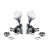 Bass Tuning Peg Electric Bass Opened Machine Head Knobs Bass String Turner for 4 String Jazz-Bass Guitar Bass Right/Left