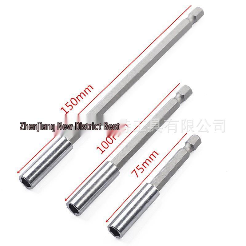 1/4" Magnetic Hex Key Bit Extension Socket for Air Screwdriver