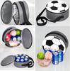 Kreative und lustige isolierte Fußball-Lunchtasche für Fußballfans Männer Frauen Kühltasche Lunchbox Tragetasche für Schulmädchen