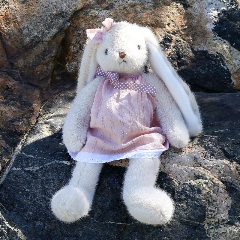 Plush Rabbit Toy With Pp Cotton Filling For Kids Girls And Boys Gift